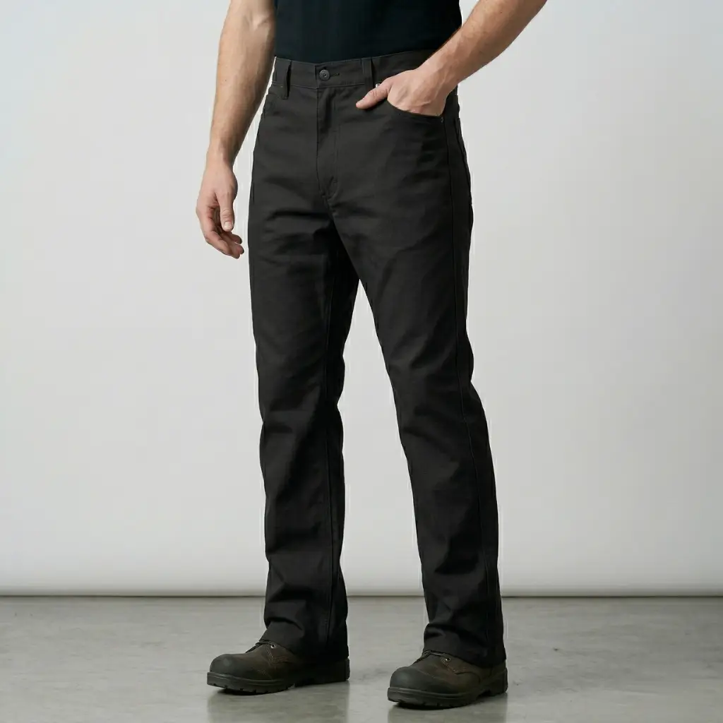 [PANT-NEG- 38-587] Pantalón Liso Gastronómico Negro (38)